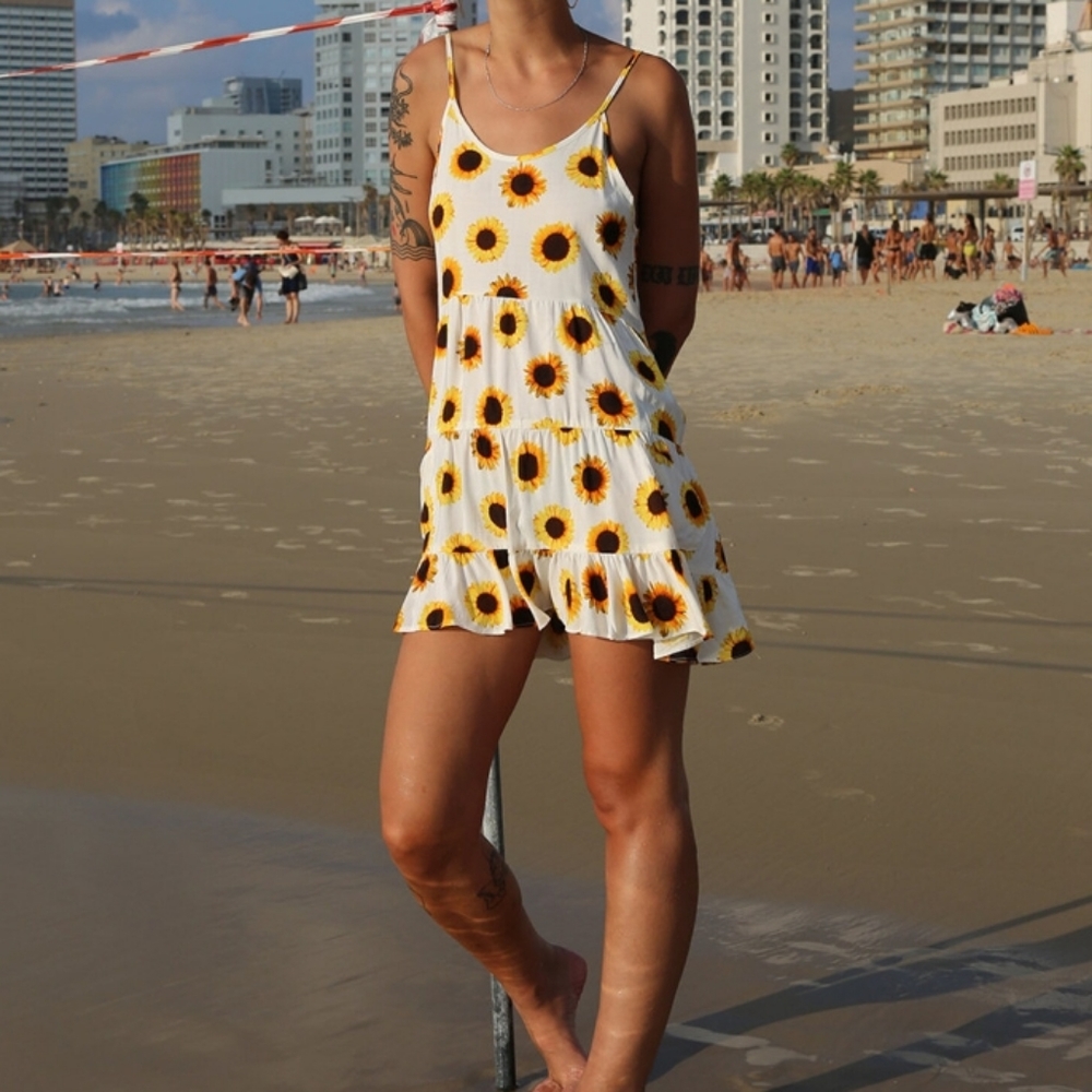 Sunflower 🌻 dress and Bloomers